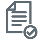 Document checkmark icon